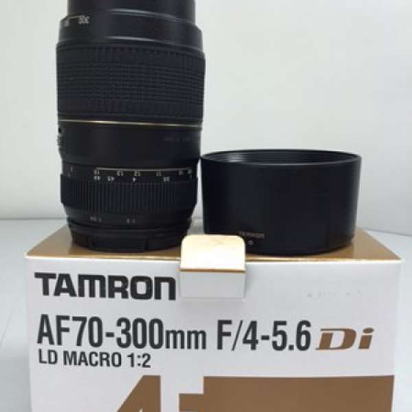 Tamron SP 70-300mm f/4-5.6 Di LD MACRO1:2 MODEL: A17S  (SONY A)