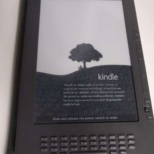 Kindle DXG 連Leather Cover