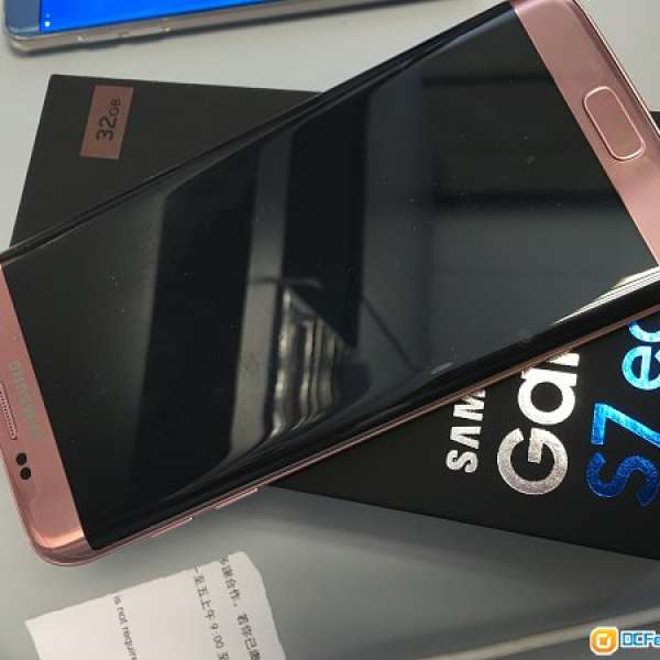 99.9% New Samsung Galaxy S7 edge 粉紅色