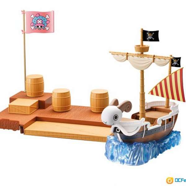 7-11 One Piece 海賊王 CHOPPER WORLD「GOING MERRY 前進號」陳列架 (不連公仔)