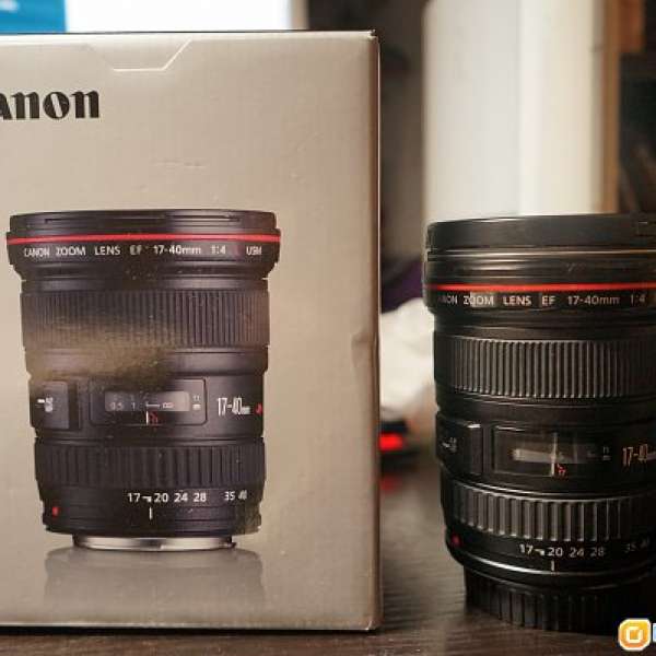 95%新行貨 Canon EF 17-40mm f/4.0L USM