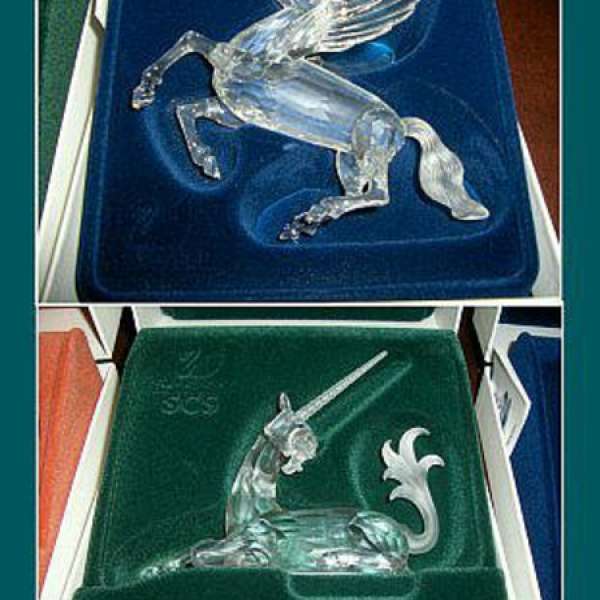 SWAROVSKI PEGASUS  AND UNICORN