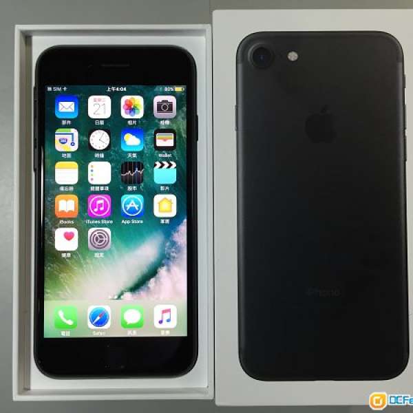 Apple iPhone 7 4.7 *32GB 香港行貨 啞黑色 *99.9%new*行保至*17/9/2017 ！有盒全新...