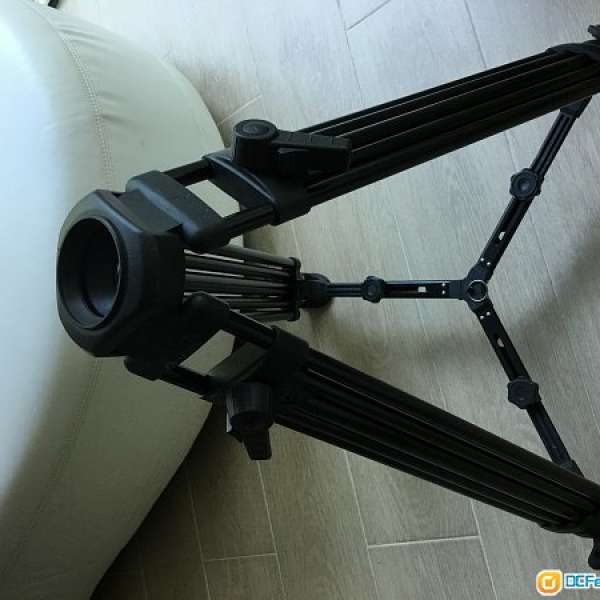 E-image AT7402 broadcast tripod for 75mm Manfrotto heads 專業快鎖腳架