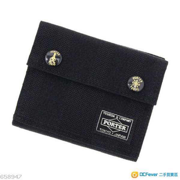全新Porter Japan Tango Black Wallet...