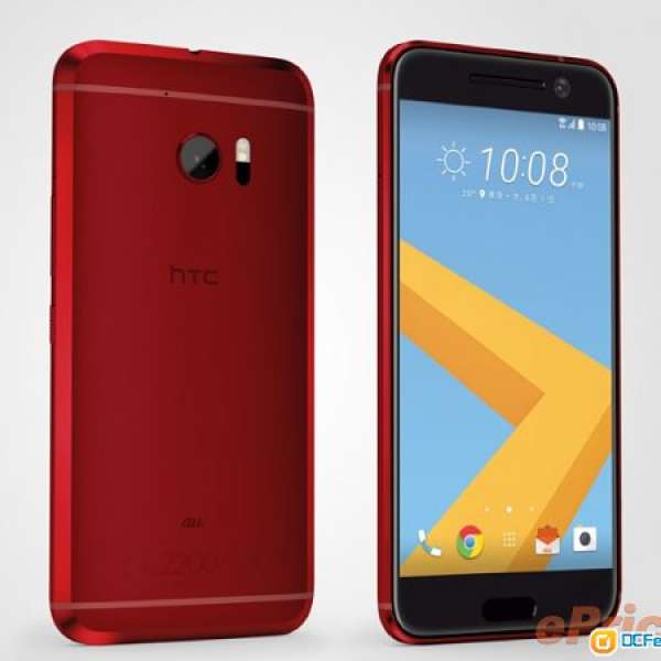 HTC 10紅色99%new