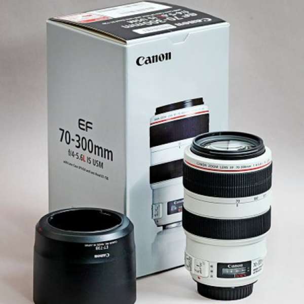 99.9% 全新一樣 Canon EF 70-300mm f/4-5.6L IS USM行貨