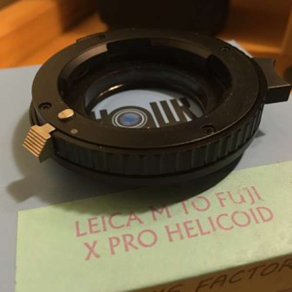 95%新 哈克工房 Hawk's Factory 神力環 Leica M to Fujifilm XF (第一代)