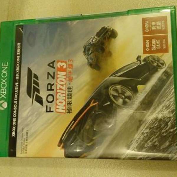 XBOX ONE FORZA HORIZON3 極限競速 地平線3 GAME