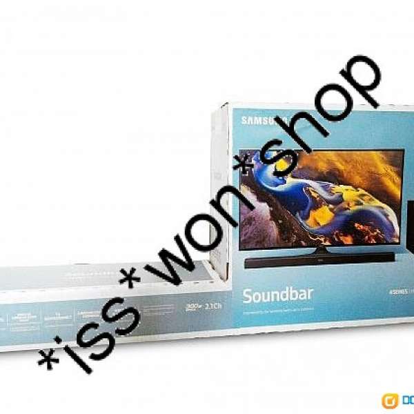 全新 SAMSUNG 300W 2.1Ch Soundbar HW-K450 新款 音響組合(購自PCCW)