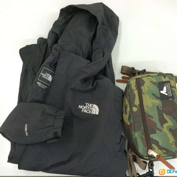 north face jacket 加gregory pouch 原庄正品 90%--95% new