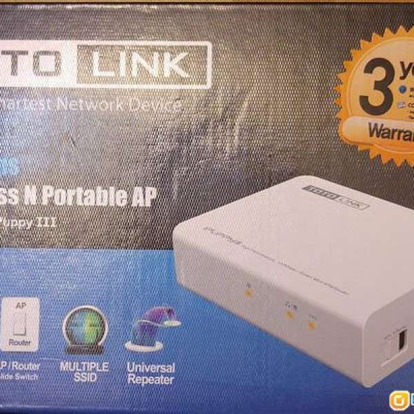 全新 TOTO Link router iPuppy III