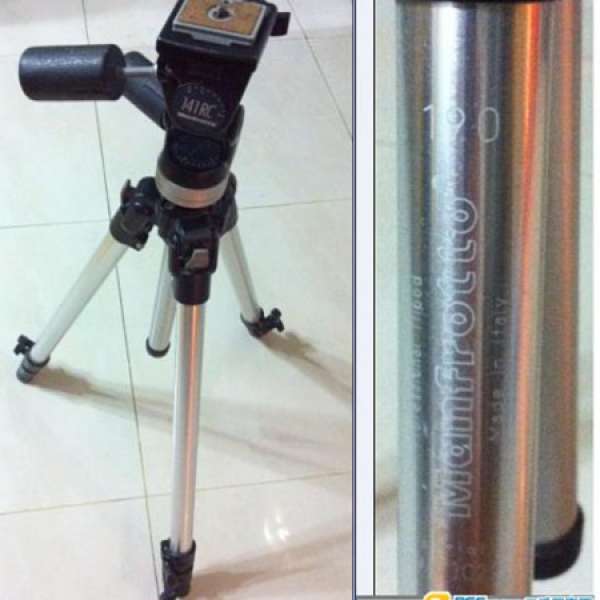 Manfrotto 190 + 141RC 90% New 100% work