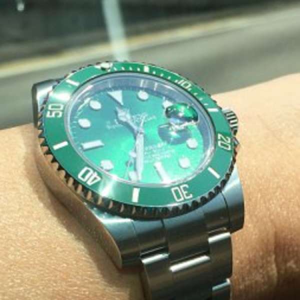 ROLEX 116610 LV 綠綠 2016年 888行貨