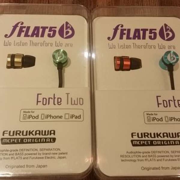 fFLAT5 Forte Two earphone