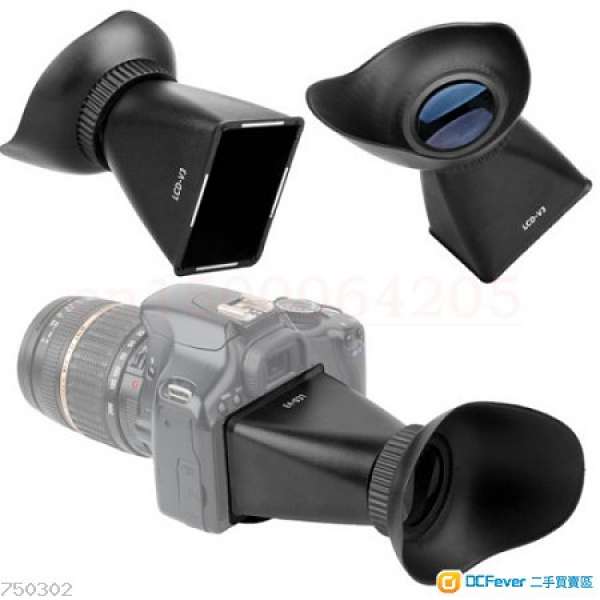 V3 LCD Camera Camcorder Viewfinder (FOR 760D、750D、700D、80D、70D、60D、50D