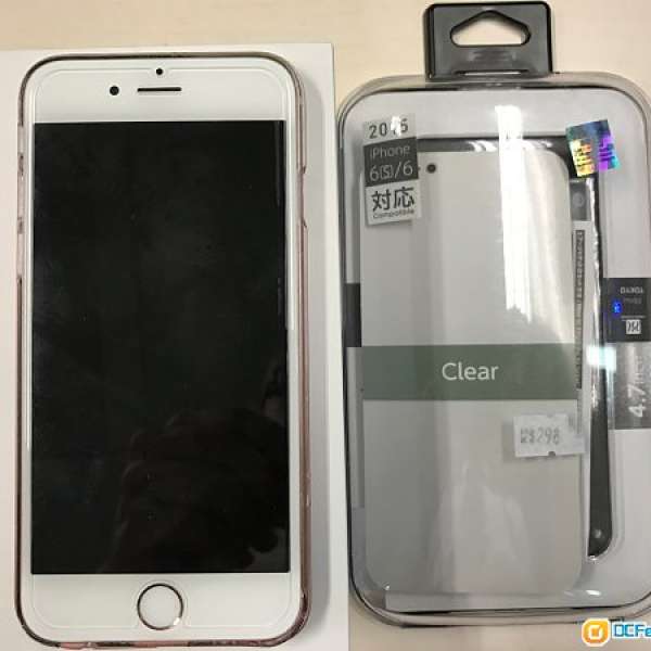 粉金iphone 6s 64gb+ 連原裝airjacket 殼 (保養期至2016/11/27)