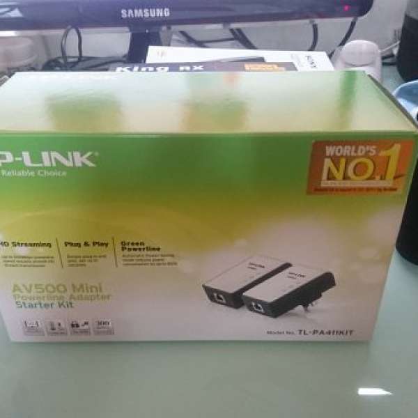 TP-Link Home Plug 一對 (TL-PA411KIT)