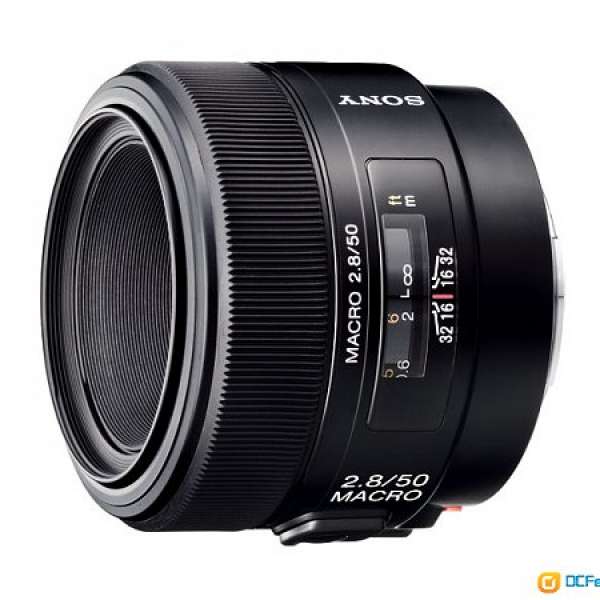 Sony 50mm A-Mount 微距鏡頭 (SAL50M28) 近乎全新, 行貨有保用