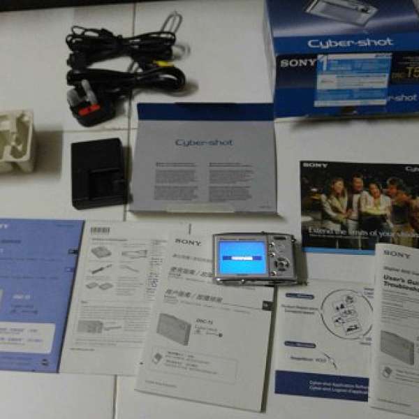 Sony DSC T5 相機九成九新有盒 收藏品