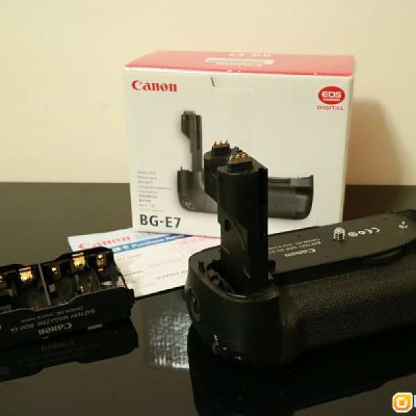 Canon 7D 直倒 (BG-E7)