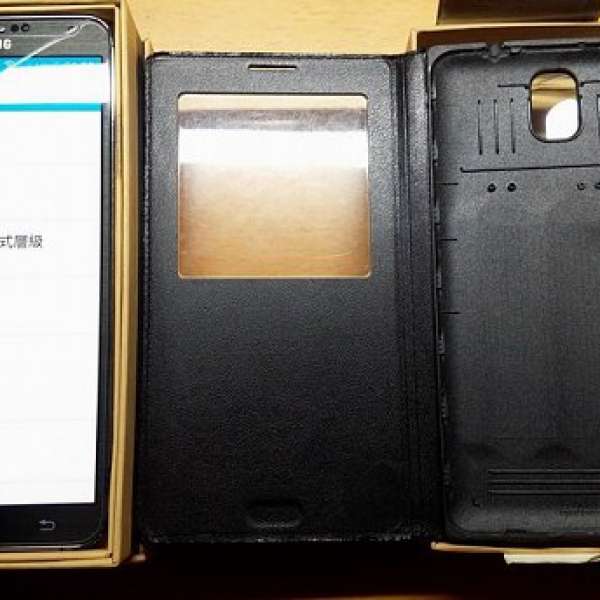 85%新 Samsung Galaxy Note 3 LTE N9005 黑色 行貨 全套有盒 連 Smart View 機套 藍...