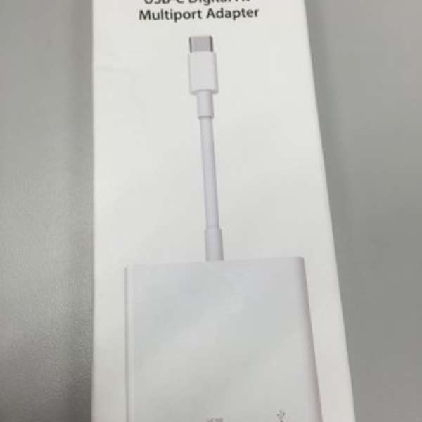 12" Macbook Apple USB C digial AV multiport adapeter