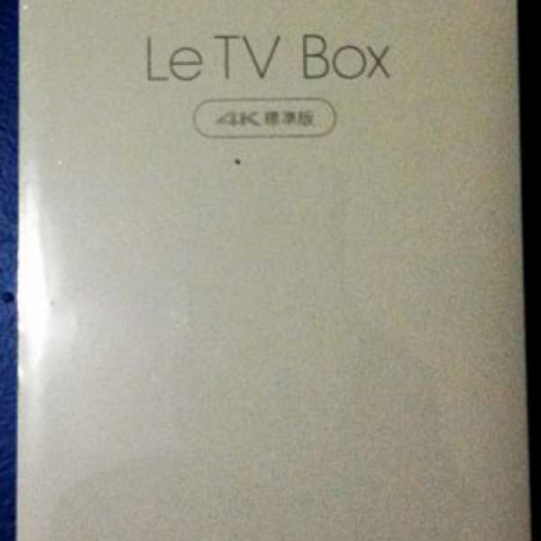 全新未開封LeTV Box 4K標準版