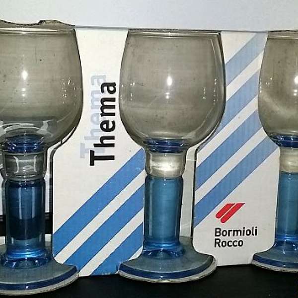 全新 玻璃酒杯3隻 一套賣 (意大利設計 Bormioli Rocco 20CL - 6¾ OZ Glass) - 只在...