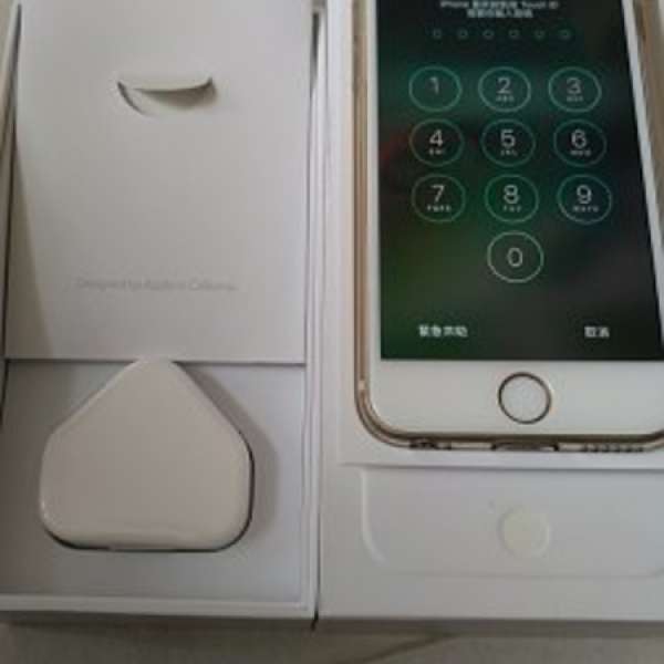 出售iPhone 6 16GB 金色 香港行貨(ZP機) 新淨
