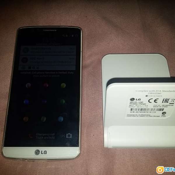 自用放售 LG G3 F400K  韓版單機 (己改裝可直接無線充電)