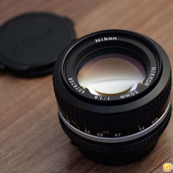 手動 Nikon ai 50mm 1.4 標準鏡 可用於所有nikon單反機 ,DF ,加mount A7用,fuji x-e1...