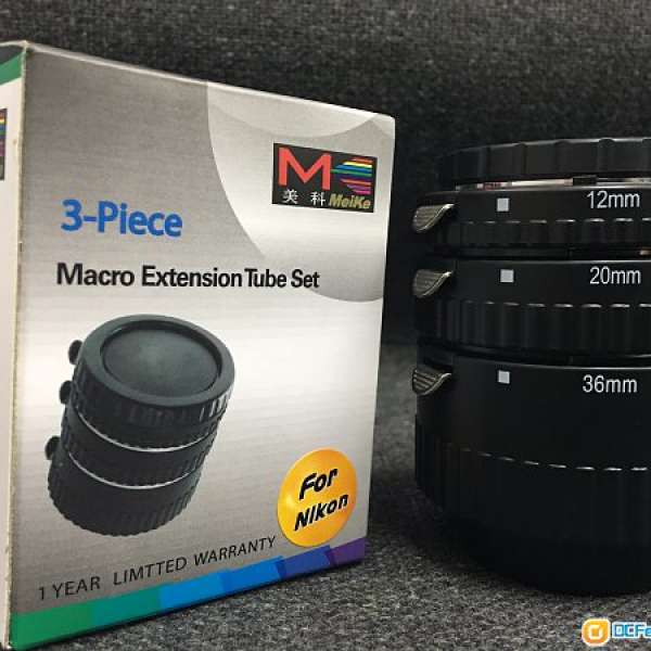 Nikon mount  Macro extension tube 微距接環