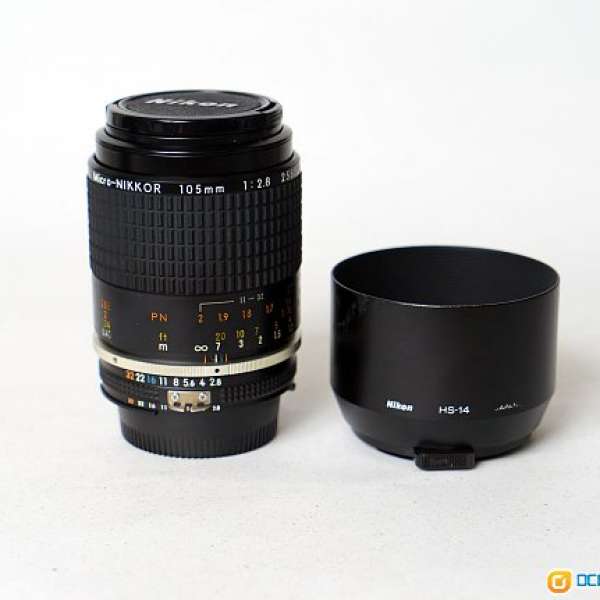 Nikon Micro-NIKKOR 105mm f/2.8 Ais 手動微距鏡