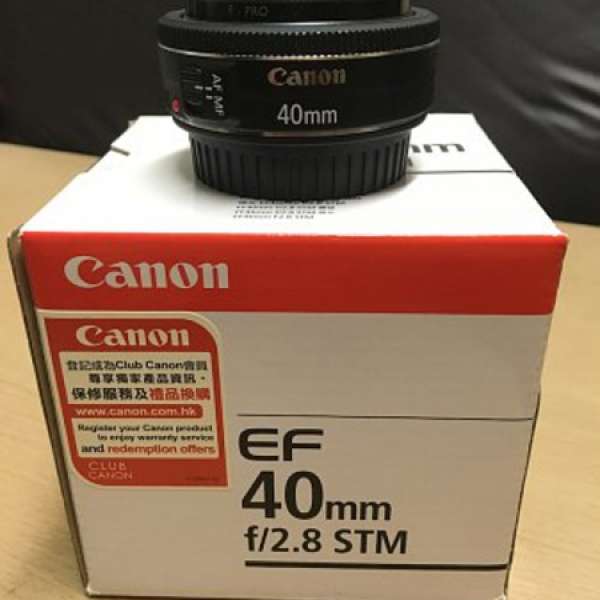 Canon EF 40mm f/2.8 STM Lens 鏡頭