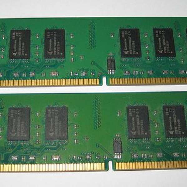 Kingston DDR2-800 2GB x 2 (共4GB)