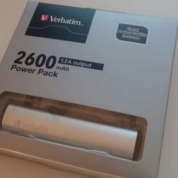 Verbatim 2600mAh 充電池 ( Andriod iphone )
