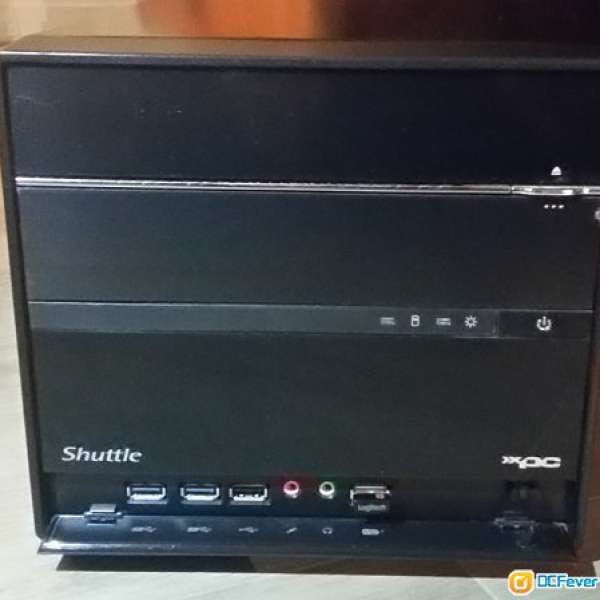 Shuttle XPC Cube 迷你電腦 (送無線Logitech 鍵盤 & 滑鼠)