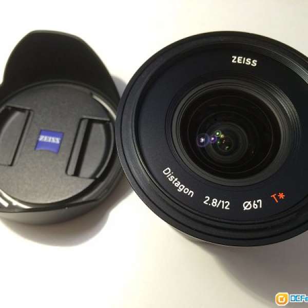 95%new 蔡司 Carl Zeiss Distagon Touit 12mm f2.8 Sony E Mount 【香港行貨有保】