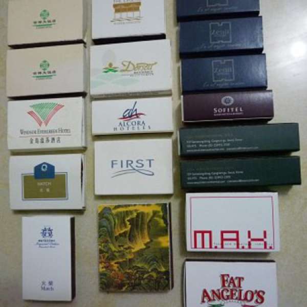 全新 多國火柴盒 match matches 共25個 內有火柴 經典收藏 珍藏絕版