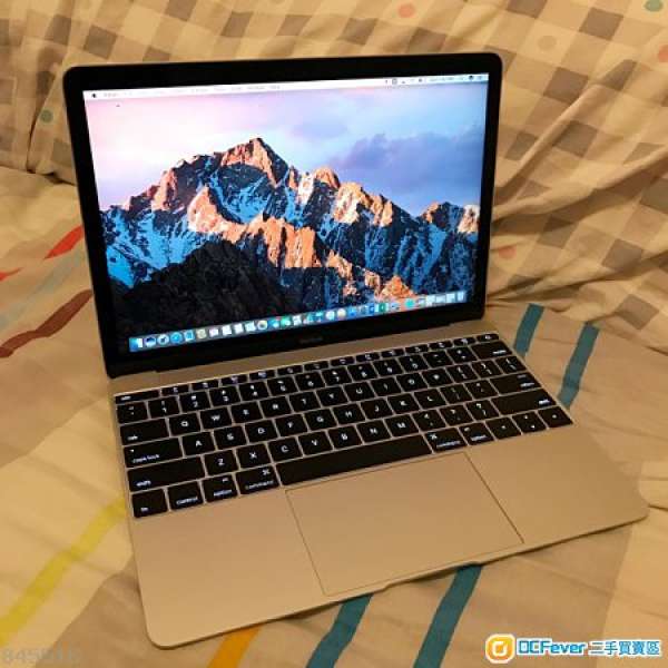 99% Apple Macbook 12' 256gb 2016 Silver (可+$ 換pro)