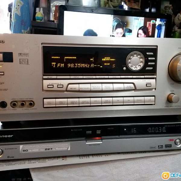 安桥ONKYO DS747 当零件放（送L5X无反应DVD机)