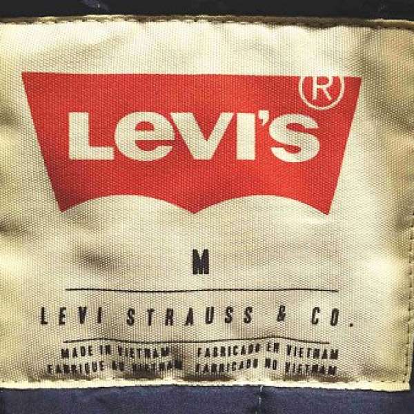 Levi's 保溫棉外套 M Size Tnermore - pertex163全新末剪標籤