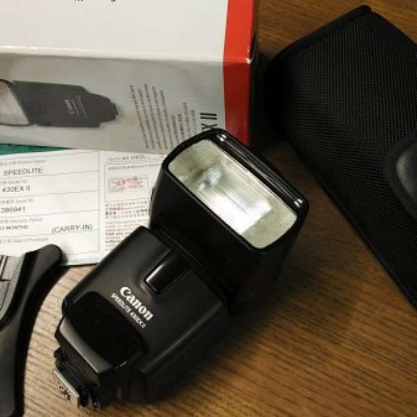 Canon SpeedLite 430EX II 95%new