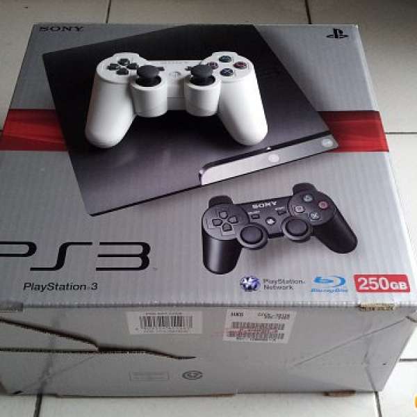 PS3遊戲主機250GB型號CECH-2012B