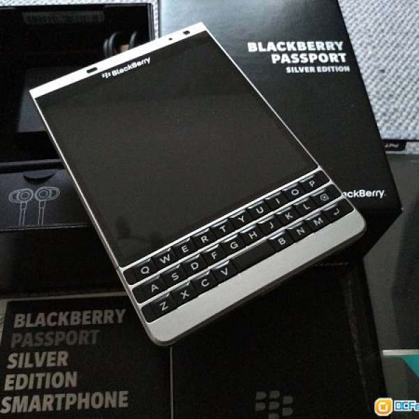 Blackberry Passport Silver edition 行貨 fullset