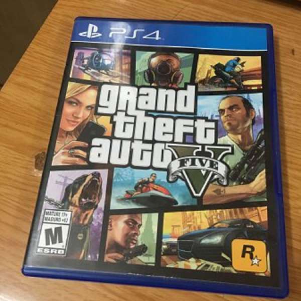 出售GTA5 中文版 ps4 九成新