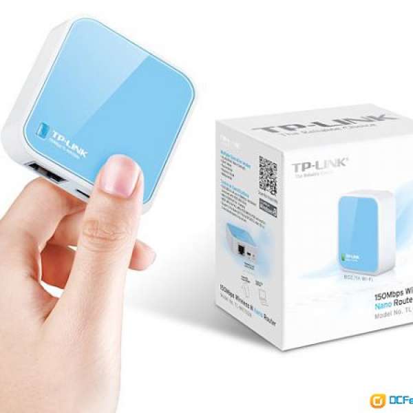 TP-LINK TL-WR702N  無線迷你路由器 旅行之選 聖誕禮物