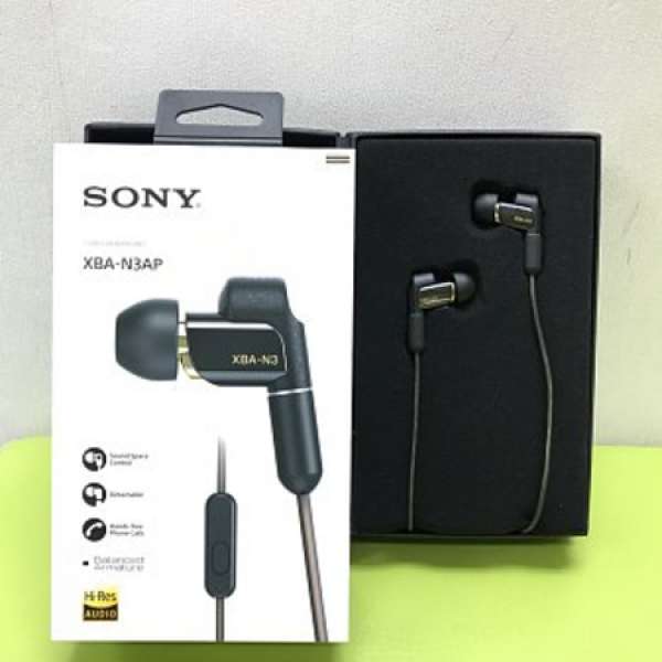 全新行貨 SONY XBA-N3AP 入耳式耳機
