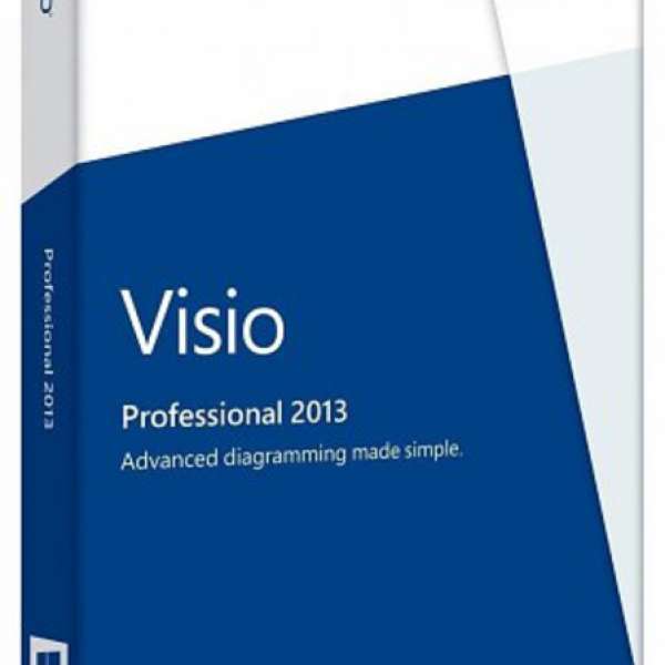 全新盒裝未開 Microsoft Visio Professional 2013